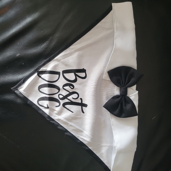Dog collar/bandana - Best Dog Wedding - Picture 2 of 2